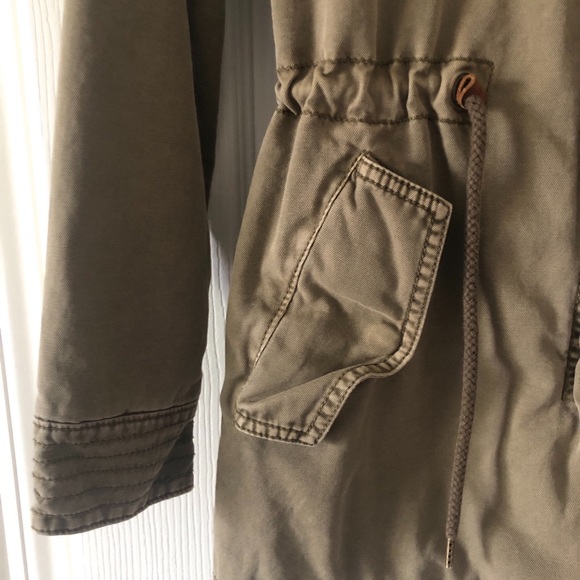 Pull & Bear Green Jacket S - Picture 4 of 4